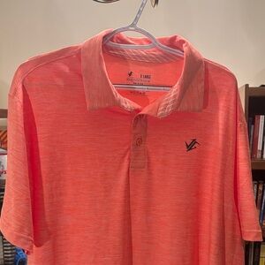 JG Men's Vibrant Orange Polo Shirt